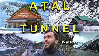 Manali to Sissu via Atal Tunnel | Atal Tunnel in Winter | Sissu Himachal Pradesh | Atal Tunnel Video