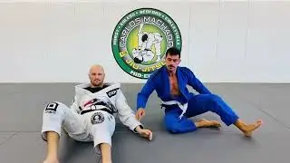 Darce Choke and More from Bottom Side Control - Tricky Setup from Bottom By Greg Hamilton BJJ