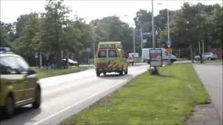 prio 1 ongeval Kamperstraatweg Kampen