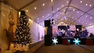 KWS Brass Quintet, Christkindl Market, Kitchener, Ontario  - clip P1290291