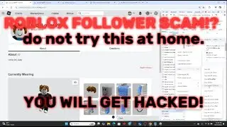 I Tried A Roblox Follower Bot... (WHAT HAPPENS NEXT IS INSANE!!!)