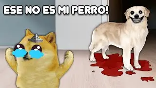 MI PERRO NO DEJA DE SONREÍR! CIERRA la puerta y HUYE! - Hilos con cheems