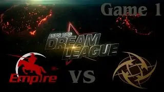 Team Empire vs NiP #1 (bo2) (Ru) | DreamLeague Season 3 (22.05.2015)