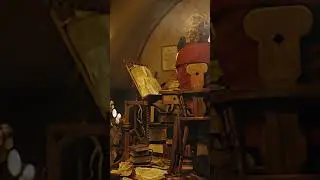 Hobbit Home #shorts ◈ 1min Relaxing ASMR Ambience
