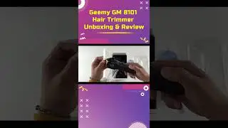 Geemy GM 8101 Hair Trimmer Review & Unboxing #shorts | Geemy Hair Trimmer | Best Trimmer For Men
