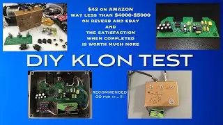 DIY KLON TEST - $42 DIY KIT vs. $5000 for OVER PRICED ORIGINAL