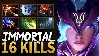 Luna Gameplay with Butterfly and Manta Style - Yatoro Dota Style