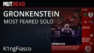 MUT 16 | GRONKENSTEIN Limited Most Feared Solo -- 7'9 GRONKOWSKI!!