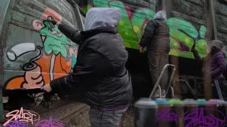 BART (live 29) Киев. Граффити на вагонах.