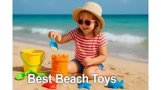 🏖️ Набор складных пляжных ведерок JOYIN | Лучшие пляжные игрушки 🏖️