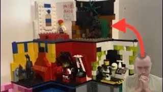 LEGO minifigure habitats. What&rsquo;s your favourite movie?