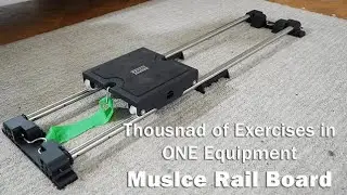 Muscle Rail Board: A Portable All-in-One Home Gym [Crowdfunding Kickstarter Indiegogo]