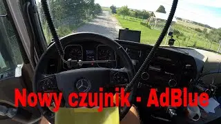 AdBlue!!! Diagnostyka i wymiana czujnika temperatury spalin przed katalizatorem.