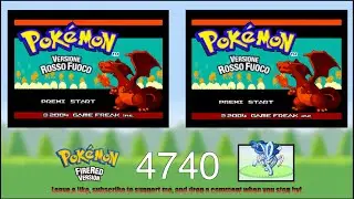 🔴 Pok&eacute;mon Fire Red 🔥 - Shiny  Roaming Suicune Live Hunting - ORIGINAL HARDWARE! 4740+ Encounters