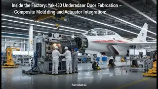 Inside the Factory: Yak-130 Landing Gear Door Molding & Hydraulic Actuator Assembly