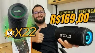 Caixa Som Bluetooth Agold SM 07 30w Caixa de Som Boa e Barata