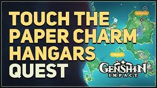 Touch the paper charm hangars Genshin Impact