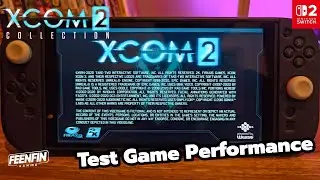 Test XCOM&reg; 2 on Nintendo Switch 2 handheld gameplay