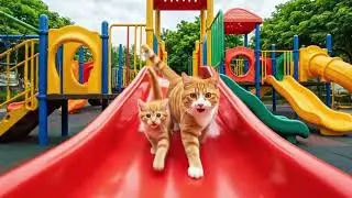 🐱🥕 From Home to the Farm: Kitten Go Carrot Harvesting with Grandma Cat 💖✨