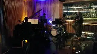 Bassist Ben Shepherd funky solo with #TomLuer and #Projectpopularjazz.