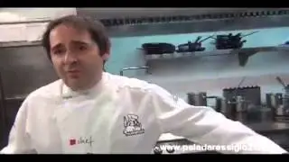 'Champiñones con espuma de patata y huevo'; Rest. Casa Urola (Pablo Loureiro)