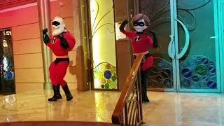 Pixar Pals Party - Disney Wonder - The Incredibles