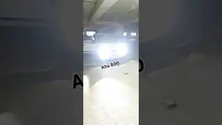 Alto 800 install LED headlight bulb 220 watt projector fog lamp 180 watt #viralvideo #shortvideo