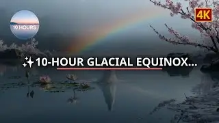 10-Hour Glacial Zen Lotus Pond &bull; Ethereal Apparition 🌙