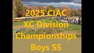 2025 CIAC Division XC Boys SS Championship Race