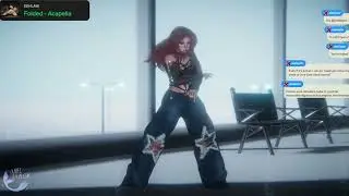 How I Freestyle in VR to Folded (Acapella) - kehlani (Dance POV)