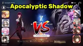 HSR Apocalyptic Shadow Team Mydei VS Team The Dahlia F2P Account #hsr