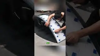 He built a transparent motorcycle roof for just $500 😱#diy #craftideas #shorts
