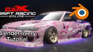How to create custom carx liveries (Blender)