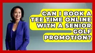 Can I Book a Tee Time Online With a Senior Golf Promotion? | Senior Golf Pros News