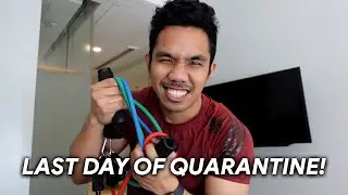 Last Day of Hotel Quarantine in the Philippines! (Routine, Tips and Exercise!) | January 2021