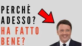 Scissione PD di Renzi | 3 Cose da Sapere