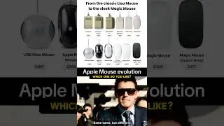 Apple Mouse Evolution: From 1983 to Now! 🔥🖱️🖥️