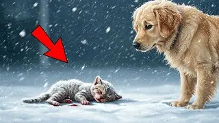 A Helpless Kitten Frozen in Ice&hellip; Until a Mysterious Savior Changed Everything!