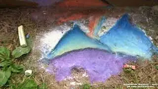 Уникальный рисунок мелками на асфальте  soft / oil  pastels speedpaint on emerypaper / sandpaper