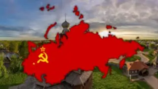 Re-creating the after WW2 SOVIET UNION | Speedart Flag-Map