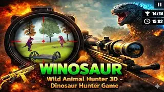 Wild Animal Hunter 3D 🦖 | Deadly Dinosaur Hunt | New Android Gameplay