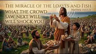 66 Jesus Feeds the Five Thousand, Miracle of Loaves and Fishes, John 6:1-15 explained | Bible Story