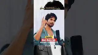 Parenting advice | shahid kapoor | prakhar Gupta | pgx podcast kya bataun tujhe  #shorts