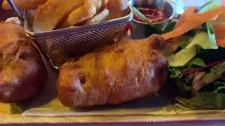 Fish and Chips at The Burren, Davis Square, Somerville, MA, USA