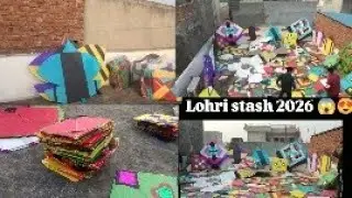 Lohri stash 2026 * 😱 worth 25000 😱 #lohri #lohristash #trending #Danish_Vlogs #dailyvlog #kiteflying