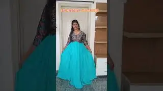 Elantivi Kavali cheppandi 🤑🤭#designer #longfrock#models#ytshorts #viral#newcollection#sareetodress