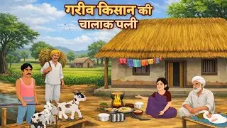 गरीब किसान की चालाक पत्नी।  Moral stories  hindi story  moral stories hindi  bedtime story hindi 