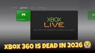We Are Entering 1 January 2026 System Date, Xbox 360 in 2026 is Dead Now ⁉️