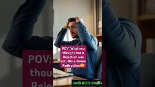 POV: What you thought was a Rejection was actually a divine Redirection #bible #christian #jesus