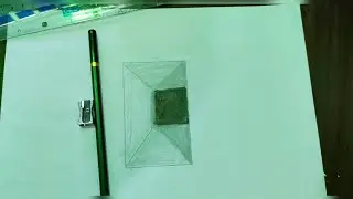 How to draw a pitcher on 3D paper